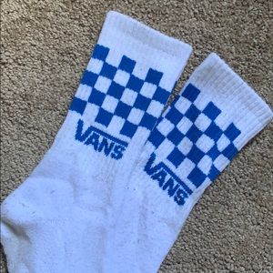 Blue Vans socks